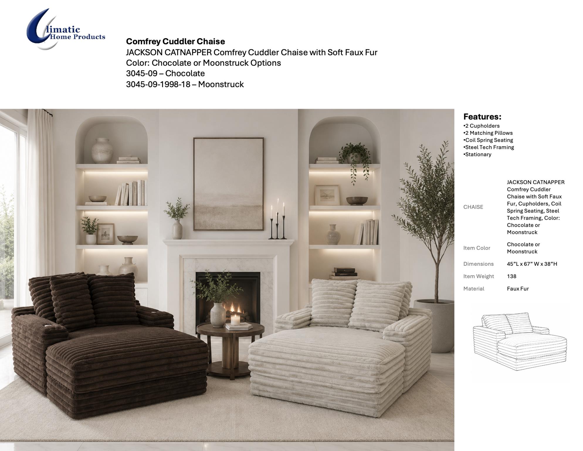 3045 Comfrey Cuddler Spec